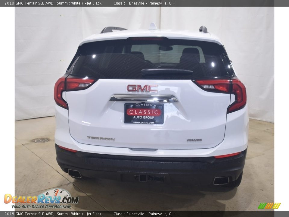 2018 GMC Terrain SLE AWD Summit White / ­Jet Black Photo #3