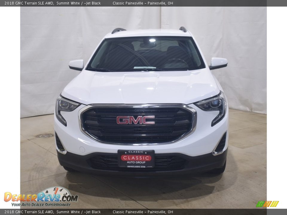 2018 GMC Terrain SLE AWD Summit White / ­Jet Black Photo #4