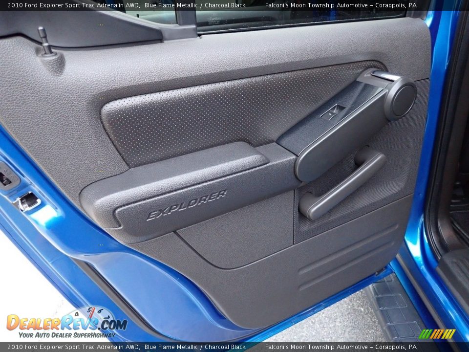 Door Panel of 2010 Ford Explorer Sport Trac Adrenalin AWD Photo #20