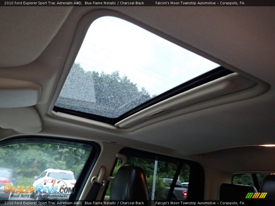Sunroof of 2010 Ford Explorer Sport Trac Adrenalin AWD Photo #23