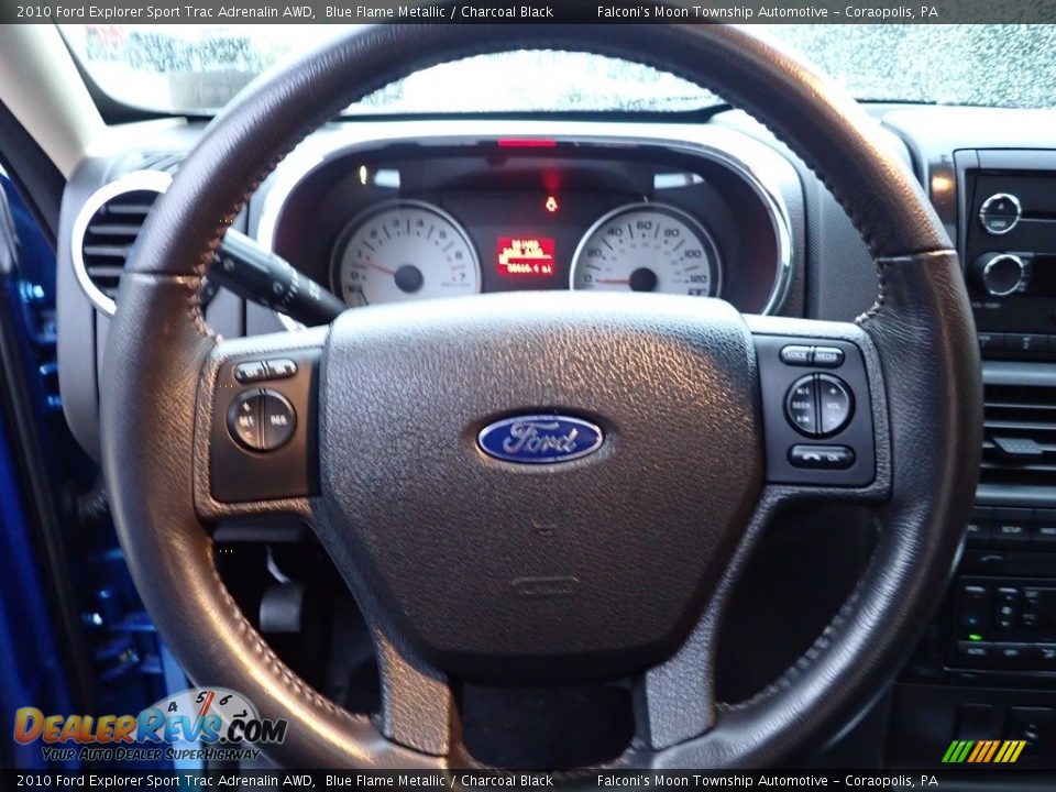 2010 Ford Explorer Sport Trac Adrenalin AWD Steering Wheel Photo #24