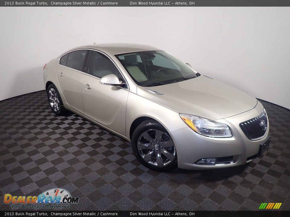 2013 Buick Regal Turbo Champagne Silver Metallic / Cashmere Photo #2