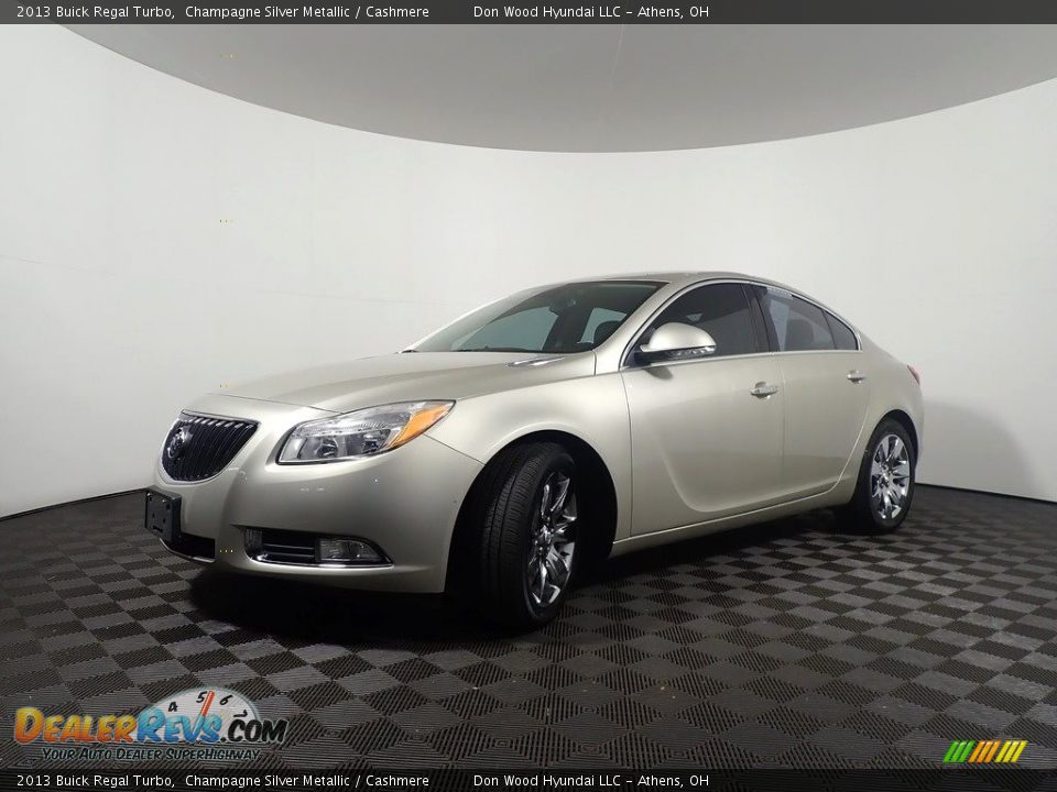 2013 Buick Regal Turbo Champagne Silver Metallic / Cashmere Photo #7