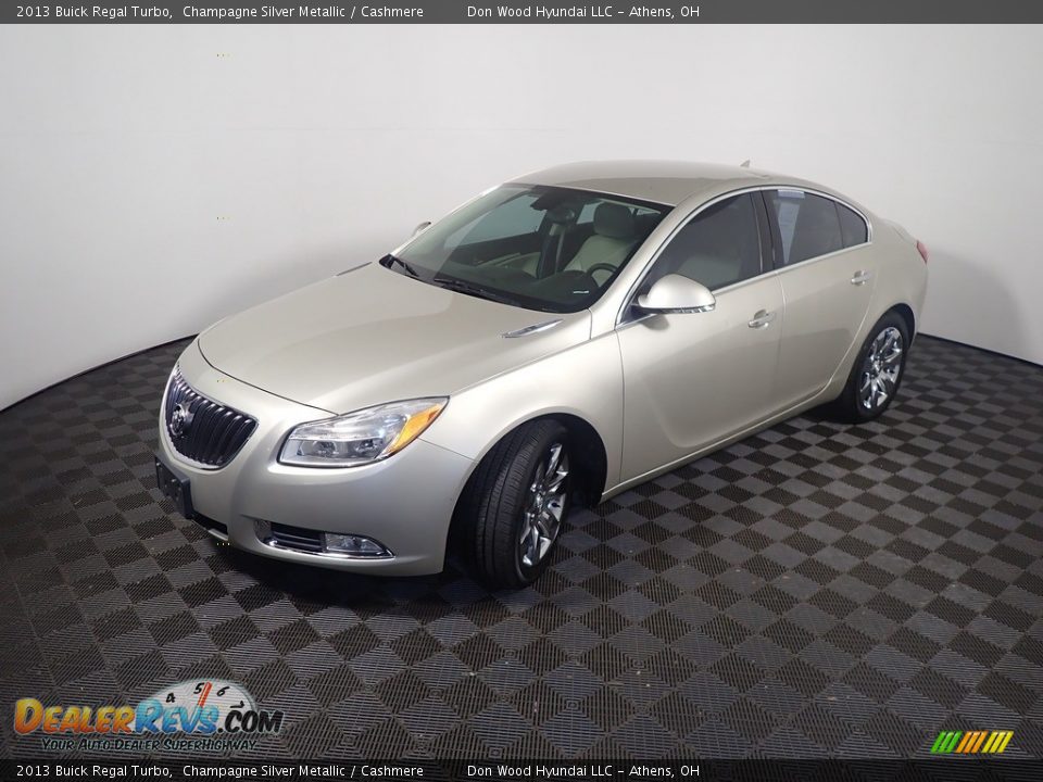 2013 Buick Regal Turbo Champagne Silver Metallic / Cashmere Photo #8