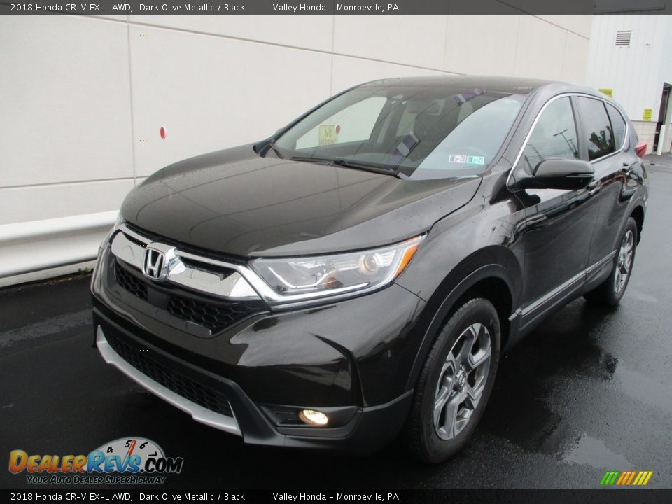 Front 3/4 View of 2018 Honda CR-V EX-L AWD Photo #8