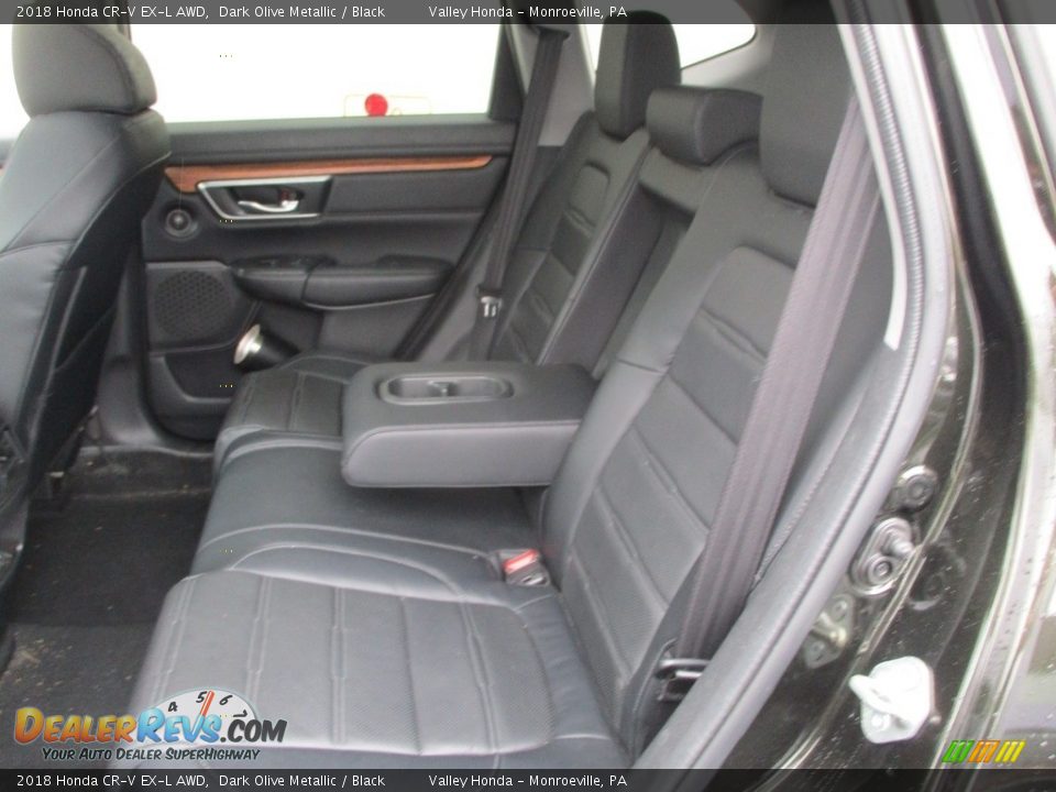 Rear Seat of 2018 Honda CR-V EX-L AWD Photo #12