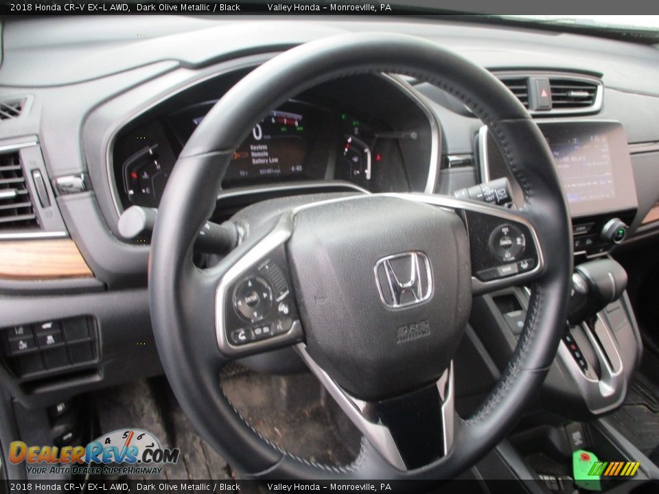2018 Honda CR-V EX-L AWD Steering Wheel Photo #13