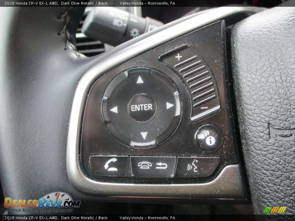Controls of 2018 Honda CR-V EX-L AWD Photo #17