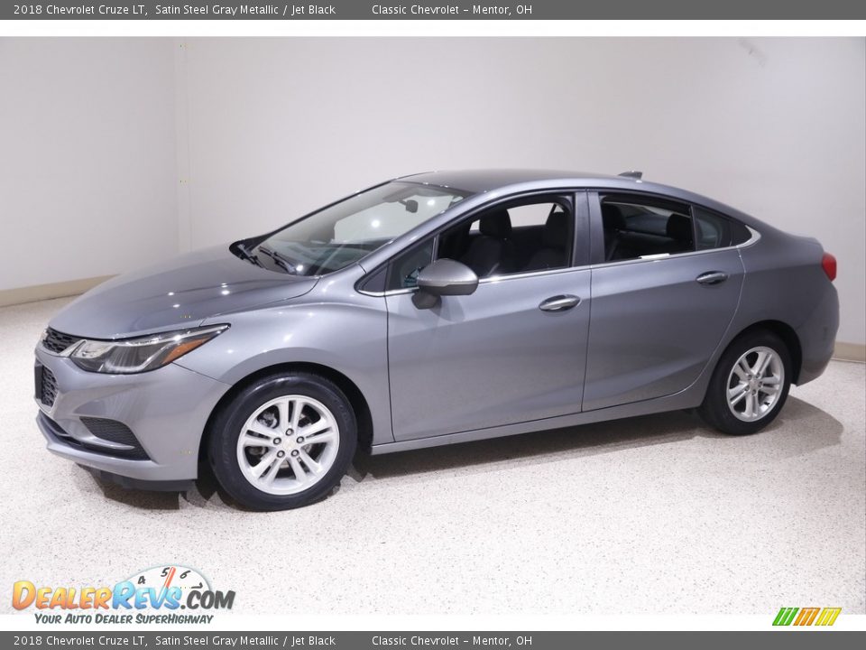 2018 Chevrolet Cruze LT Satin Steel Gray Metallic / Jet Black Photo #3