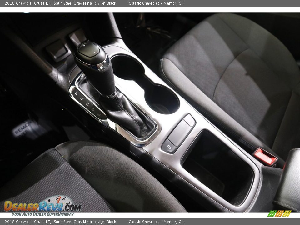 2018 Chevrolet Cruze LT Satin Steel Gray Metallic / Jet Black Photo #12