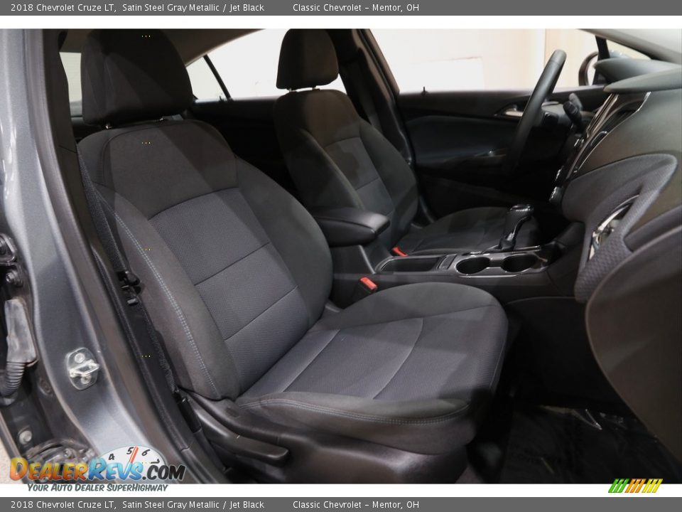2018 Chevrolet Cruze LT Satin Steel Gray Metallic / Jet Black Photo #14