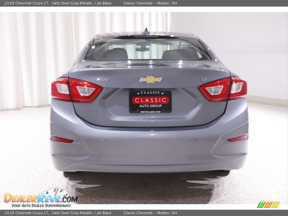2018 Chevrolet Cruze LT Satin Steel Gray Metallic / Jet Black Photo #17