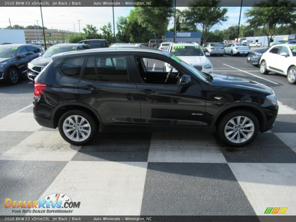 2016 BMW X3 xDrive28i Jet Black / Black Photo #3