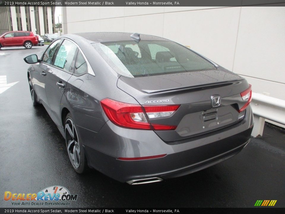 2019 Honda Accord Sport Sedan Modern Steel Metallic / Black Photo #3