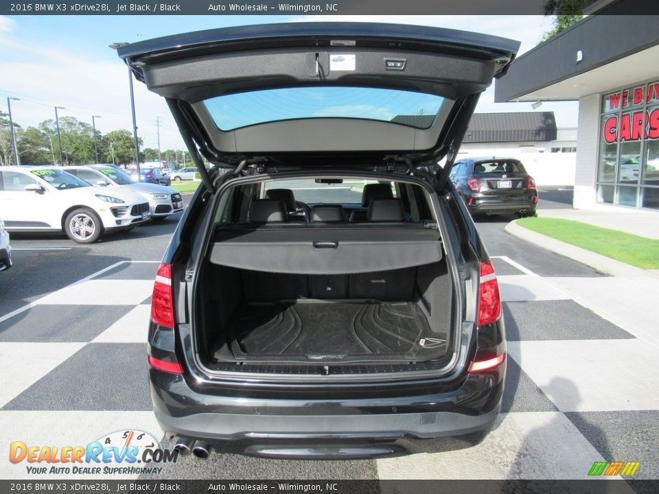2016 BMW X3 xDrive28i Jet Black / Black Photo #5
