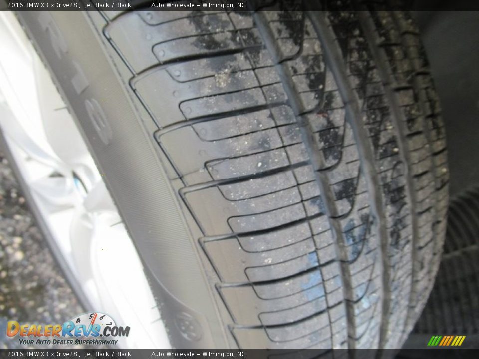 2016 BMW X3 xDrive28i Jet Black / Black Photo #8