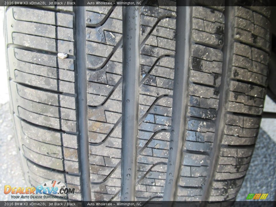 2016 BMW X3 xDrive28i Jet Black / Black Photo #9