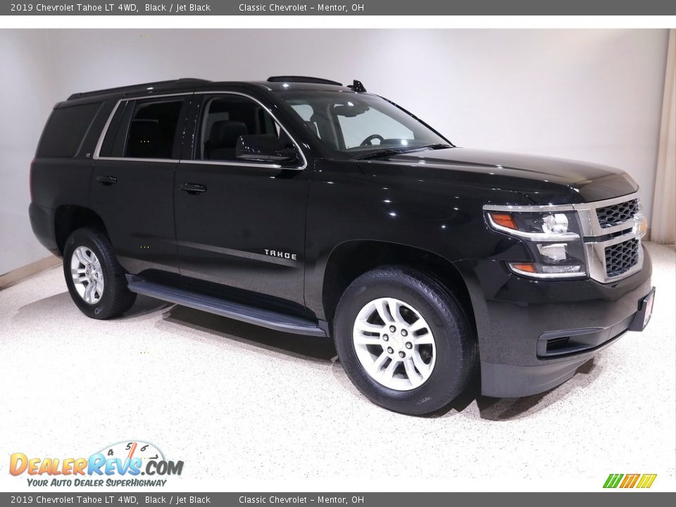 2019 Chevrolet Tahoe LT 4WD Black / Jet Black Photo #1