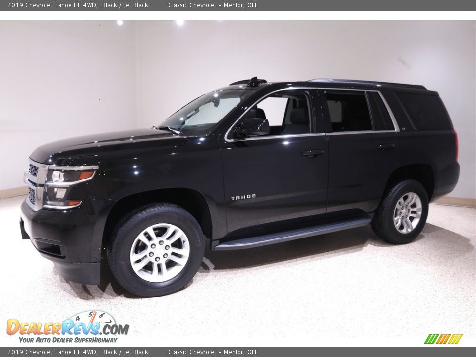 2019 Chevrolet Tahoe LT 4WD Black / Jet Black Photo #3