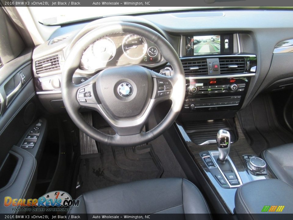 2016 BMW X3 xDrive28i Jet Black / Black Photo #15