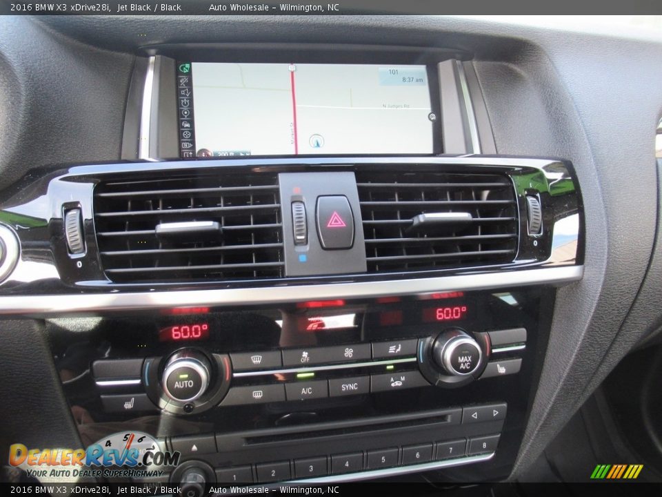 2016 BMW X3 xDrive28i Jet Black / Black Photo #17