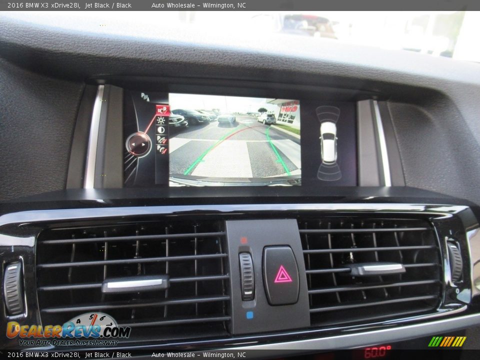 2016 BMW X3 xDrive28i Jet Black / Black Photo #18