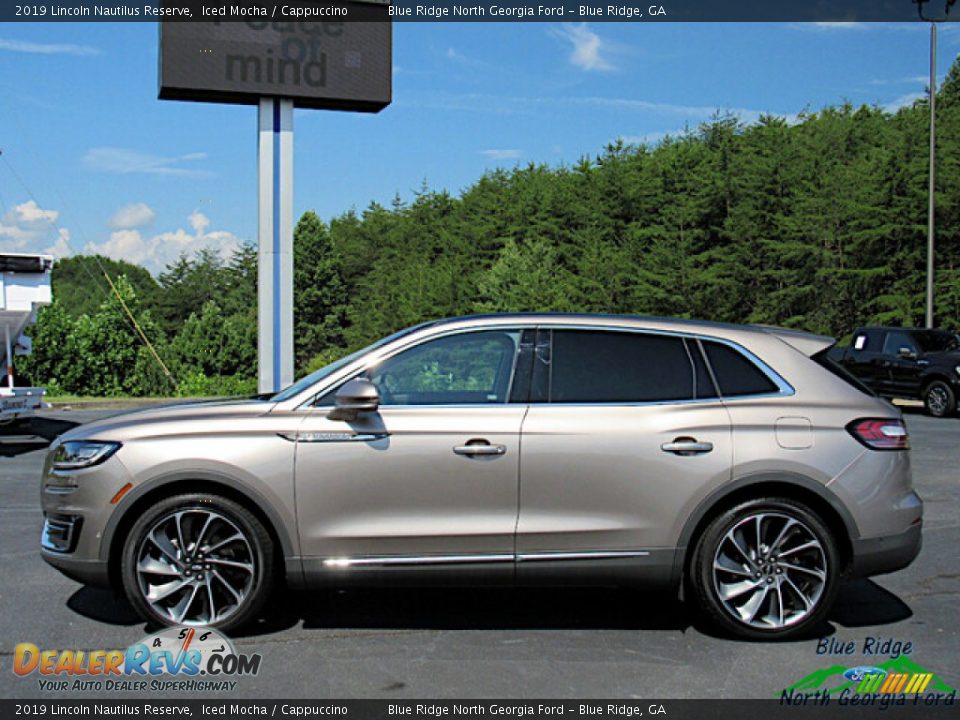 2019 Lincoln Nautilus Reserve Iced Mocha / Cappuccino Photo #2