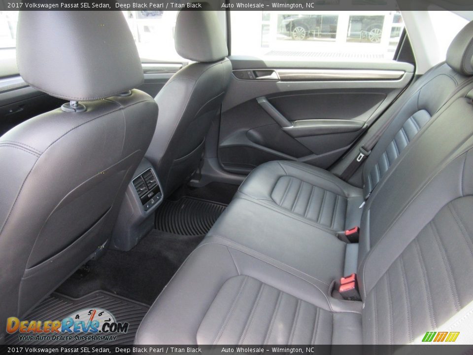 Rear Seat of 2017 Volkswagen Passat SEL Sedan Photo #12