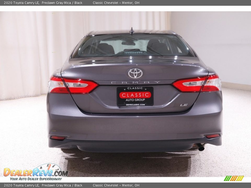 2020 Toyota Camry LE Predawn Gray Mica / Black Photo #15