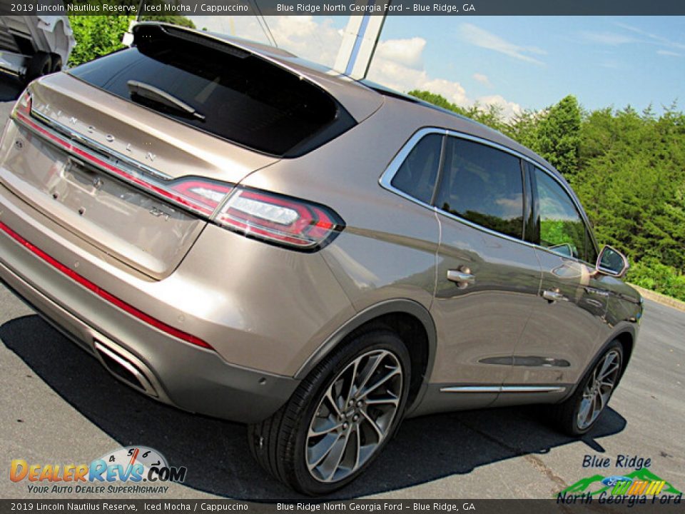 2019 Lincoln Nautilus Reserve Iced Mocha / Cappuccino Photo #32