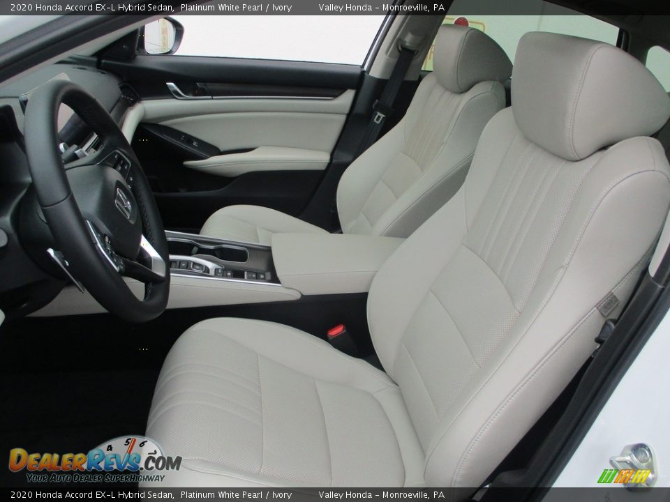 Front Seat of 2020 Honda Accord EX-L Hybrid Sedan Photo #13
