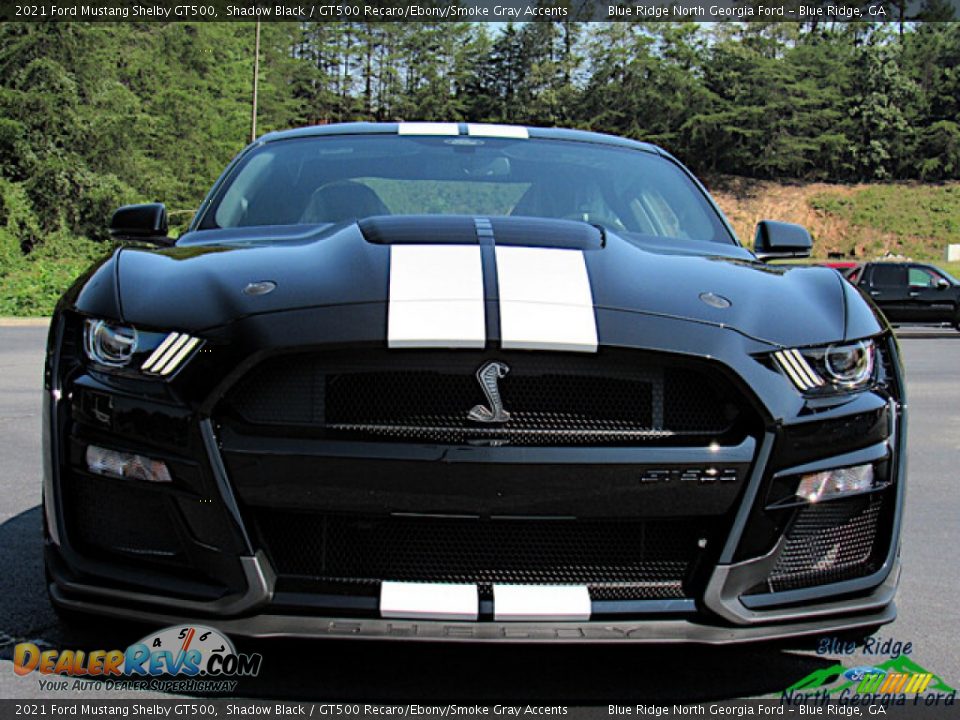 2021 Ford Mustang Shelby GT500 Shadow Black / GT500 Recaro/Ebony/Smoke Gray Accents Photo #5