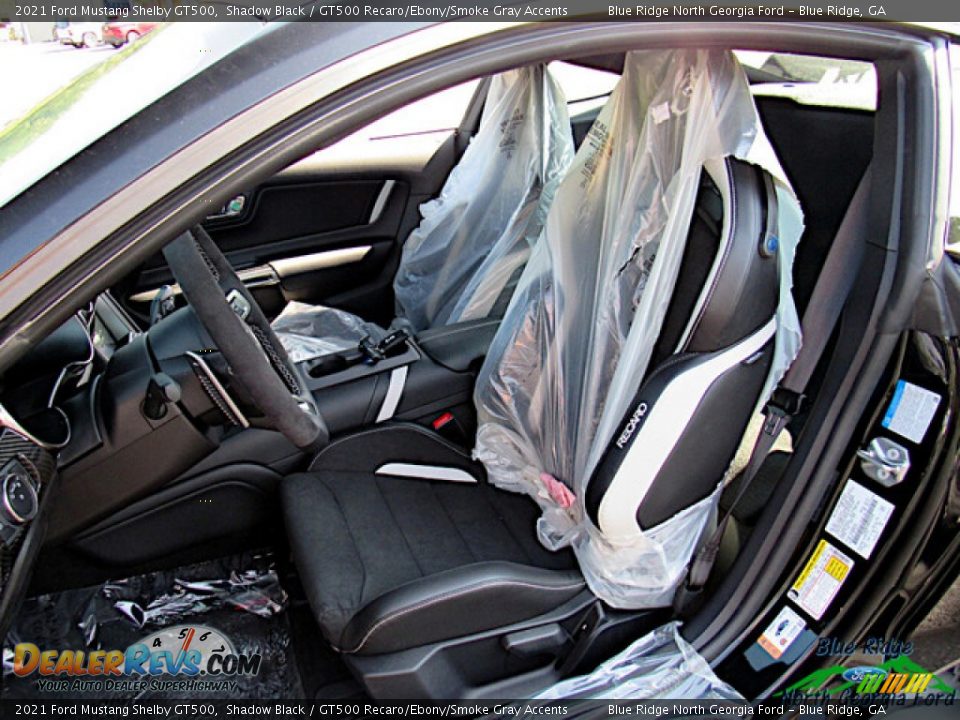 GT500 Recaro/Ebony/Smoke Gray Accents Interior - 2021 Ford Mustang Shelby GT500 Photo #10
