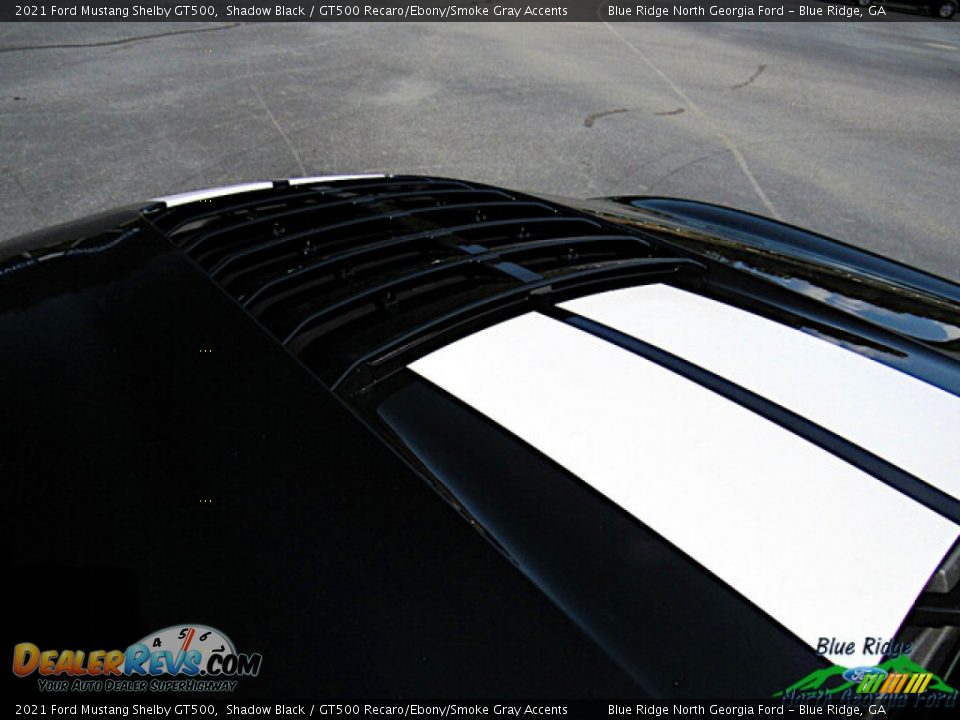 2021 Ford Mustang Shelby GT500 Shadow Black / GT500 Recaro/Ebony/Smoke Gray Accents Photo #28