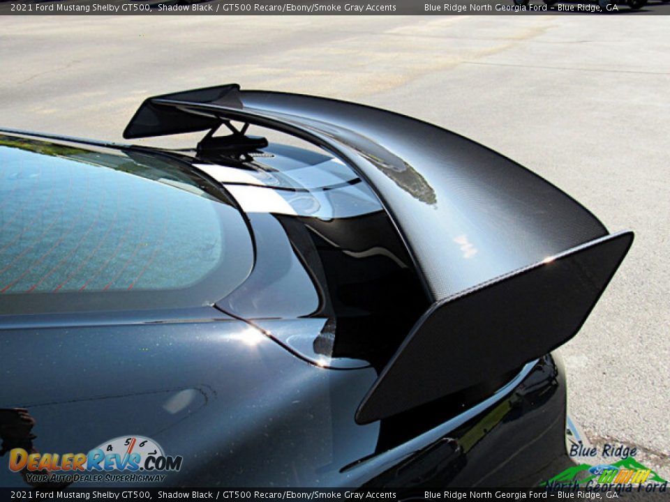 2021 Ford Mustang Shelby GT500 Shadow Black / GT500 Recaro/Ebony/Smoke Gray Accents Photo #29