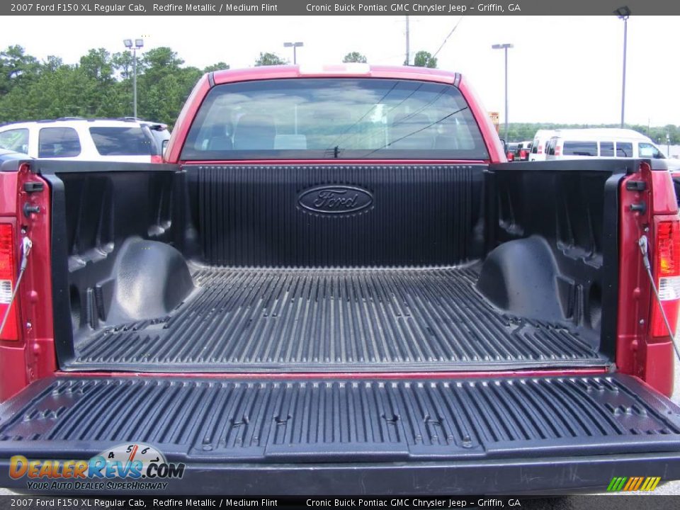 2007 Ford F150 XL Regular Cab Redfire Metallic / Medium Flint Photo #14