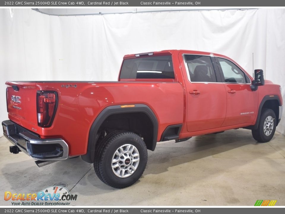 2022 GMC Sierra 2500HD SLE Crew Cab 4WD Cardinal Red / Jet Black Photo #2