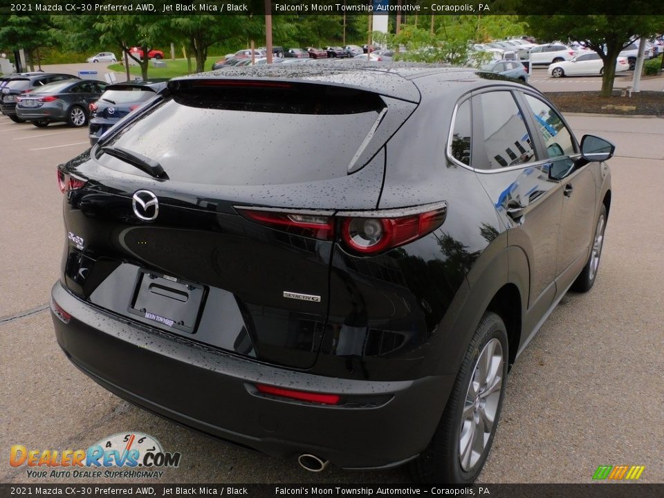 2021 Mazda CX-30 Preferred AWD Jet Black Mica / Black Photo #2