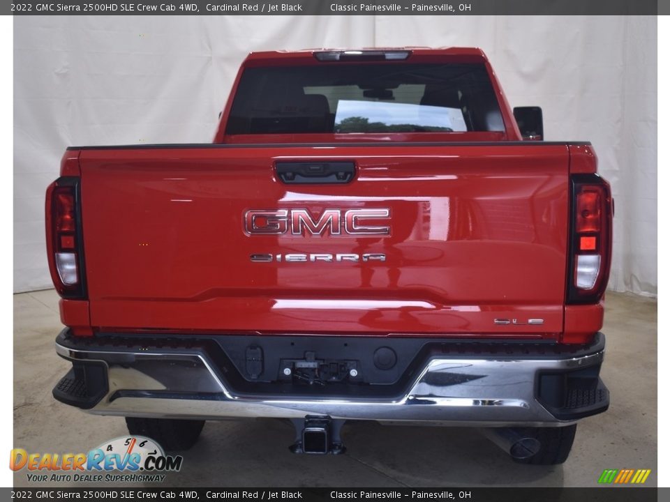 2022 GMC Sierra 2500HD SLE Crew Cab 4WD Cardinal Red / Jet Black Photo #3