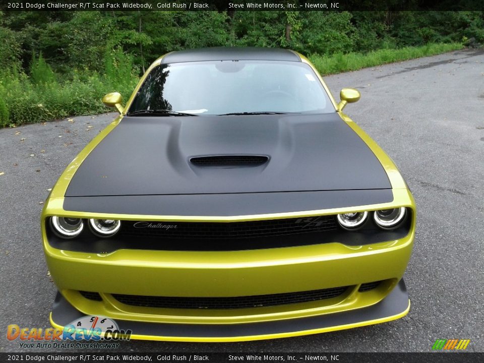2021 Dodge Challenger R/T Scat Pack Widebody Gold Rush / Black Photo #3