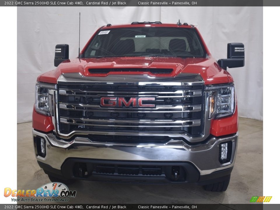 2022 GMC Sierra 2500HD SLE Crew Cab 4WD Cardinal Red / Jet Black Photo #4