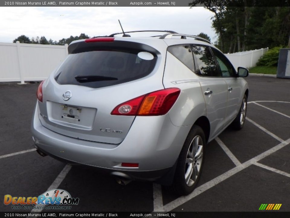 2010 Nissan Murano LE AWD Platinum Graphite Metallic / Black Photo #4