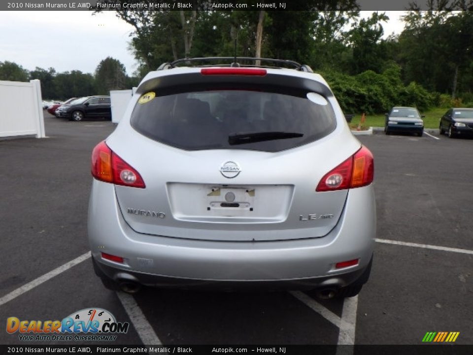 2010 Nissan Murano LE AWD Platinum Graphite Metallic / Black Photo #6