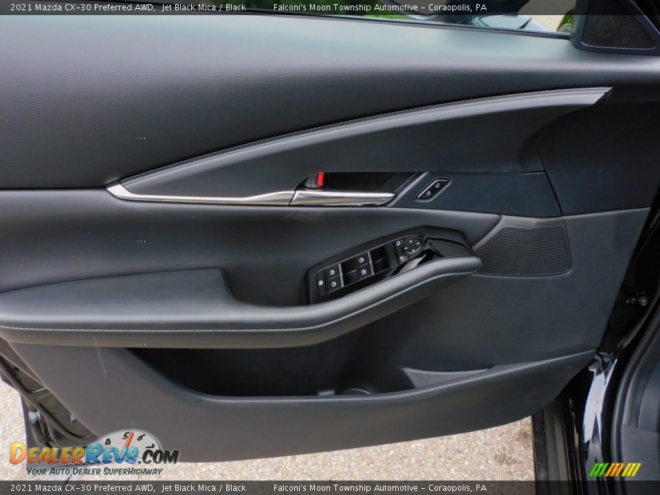 2021 Mazda CX-30 Preferred AWD Jet Black Mica / Black Photo #13