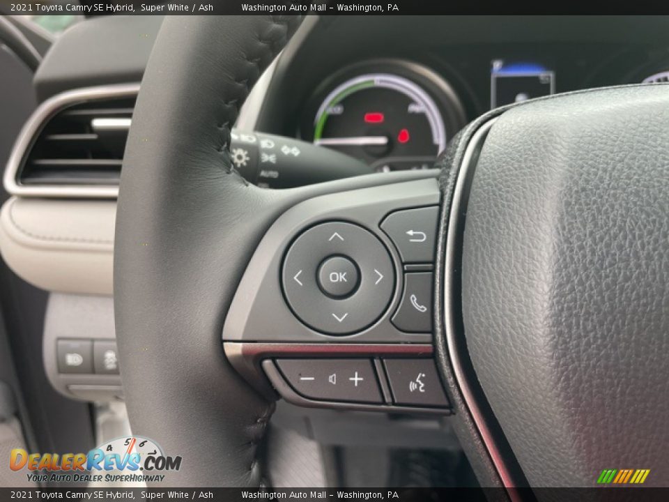 2021 Toyota Camry SE Hybrid Steering Wheel Photo #21