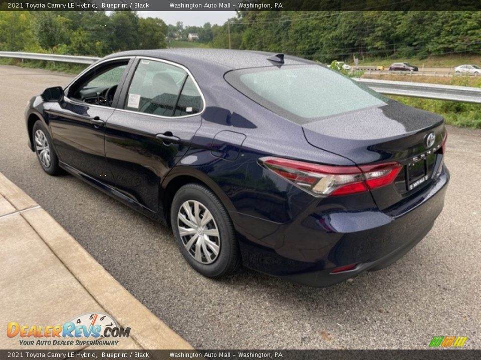 2021 Toyota Camry LE Hybrid Blueprint / Black Photo #2