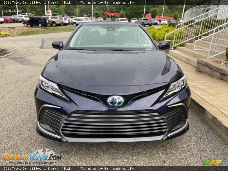 2021 Toyota Camry LE Hybrid Blueprint / Black Photo #6