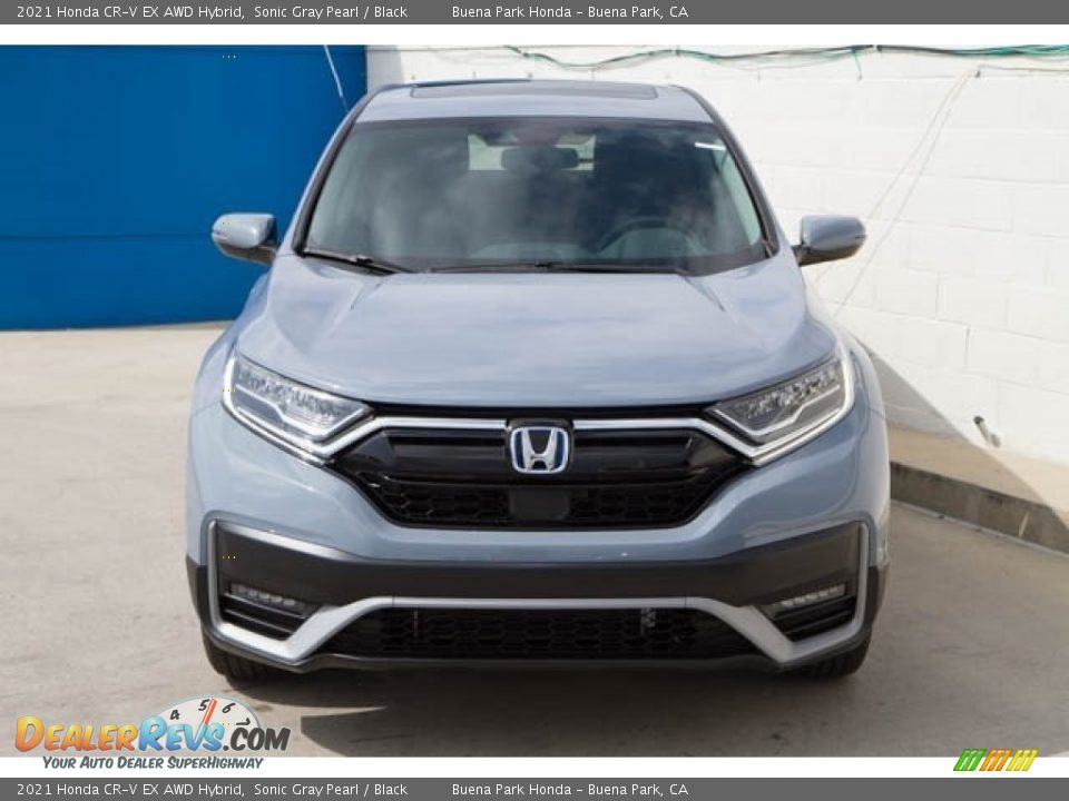 2021 Honda CR-V EX AWD Hybrid Sonic Gray Pearl / Black Photo #3