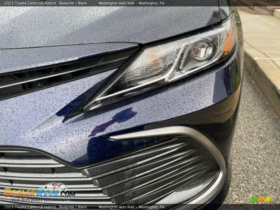 2021 Toyota Camry LE Hybrid Blueprint / Black Photo #10