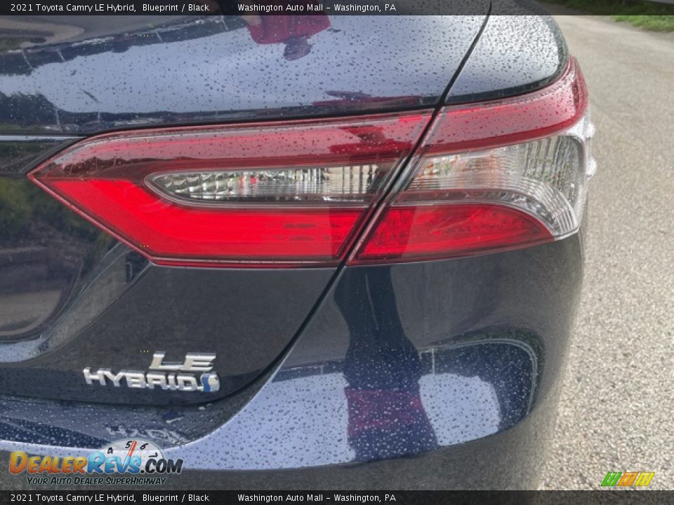 2021 Toyota Camry LE Hybrid Blueprint / Black Photo #11